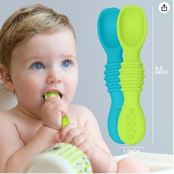 Sensory Teether Tube and Feeding Spoon - 4 Pack - Picture 11 of 16